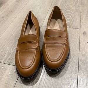 Rockport Beige Leather Loafers
